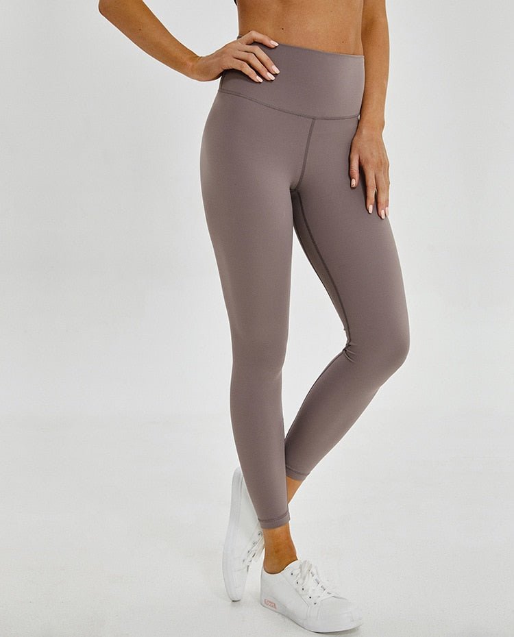 Classical 2.0Versions Soft Naked-Feel Athletic Fitness Leggings Women Stretchy High Waist Gym Sport Tights Yoga Pants lulu