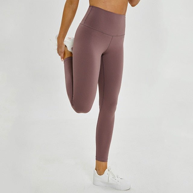 Classical 2.0Versions Soft Naked-Feel Athletic Fitness Leggings Women Stretchy High Waist Gym Sport Tights Yoga Pants lulu
