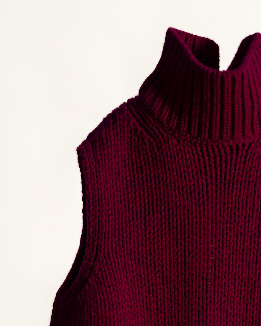 Cashmere-Mix Sleeveless Knit Top