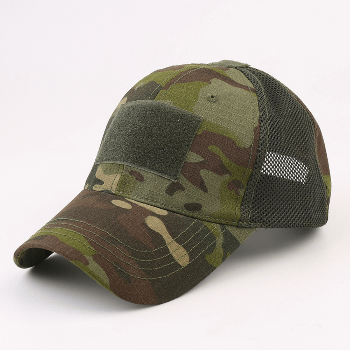 Tactical Patch Cap with Adjustable Strap