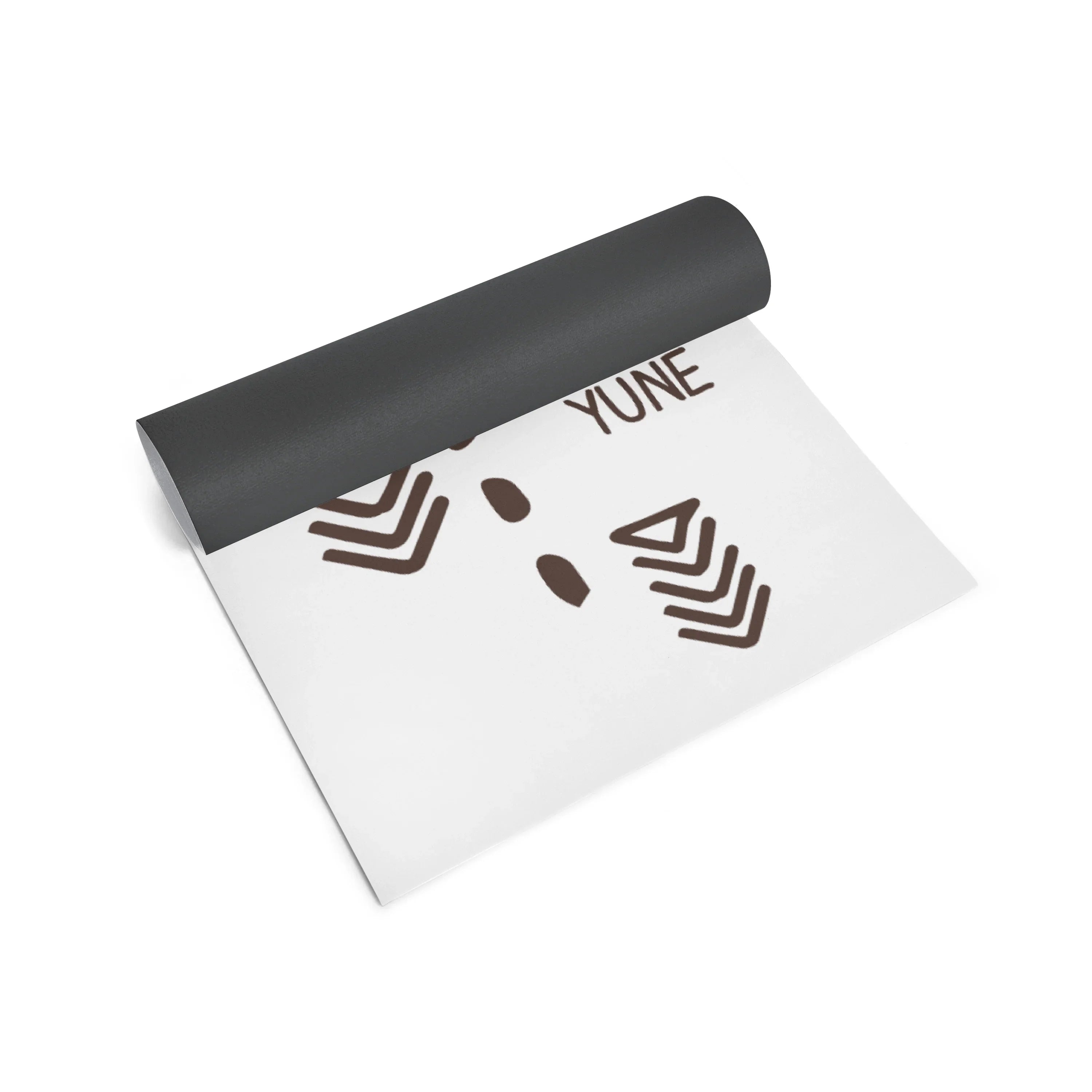Polar Peace Crag 6mm White Yoga Mat For Hot & Home Practice