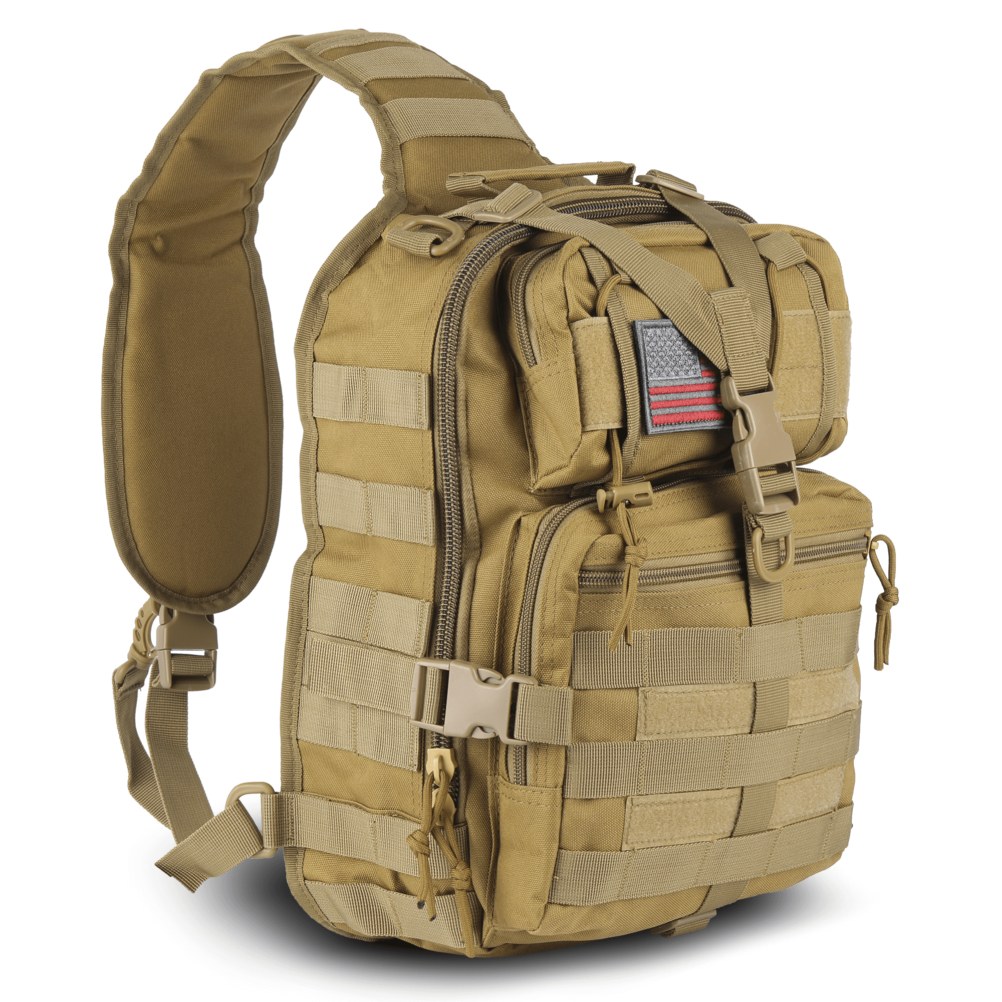 XGear Tactical 14L Range Sling Bag Backpack with Adjustable Strap-6