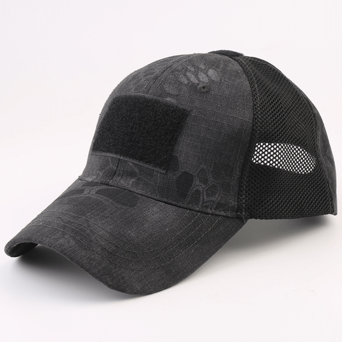 Tactical Patch Cap with Adjustable Strap