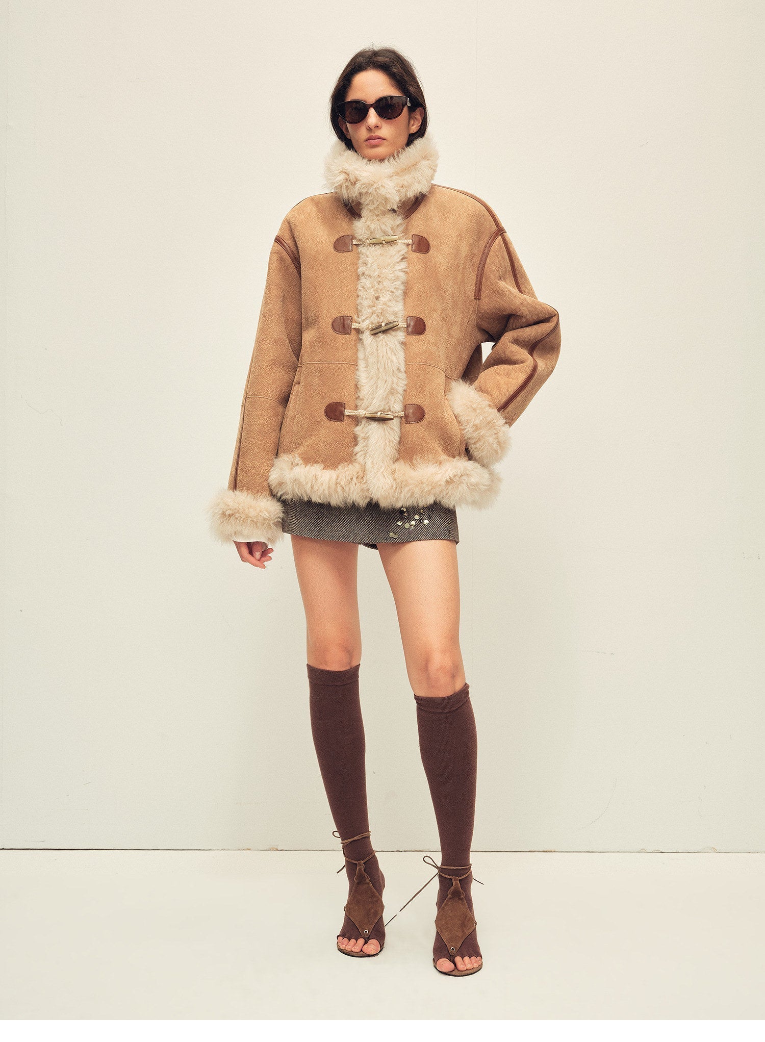 Firelady Fur Women's Shearling Coat