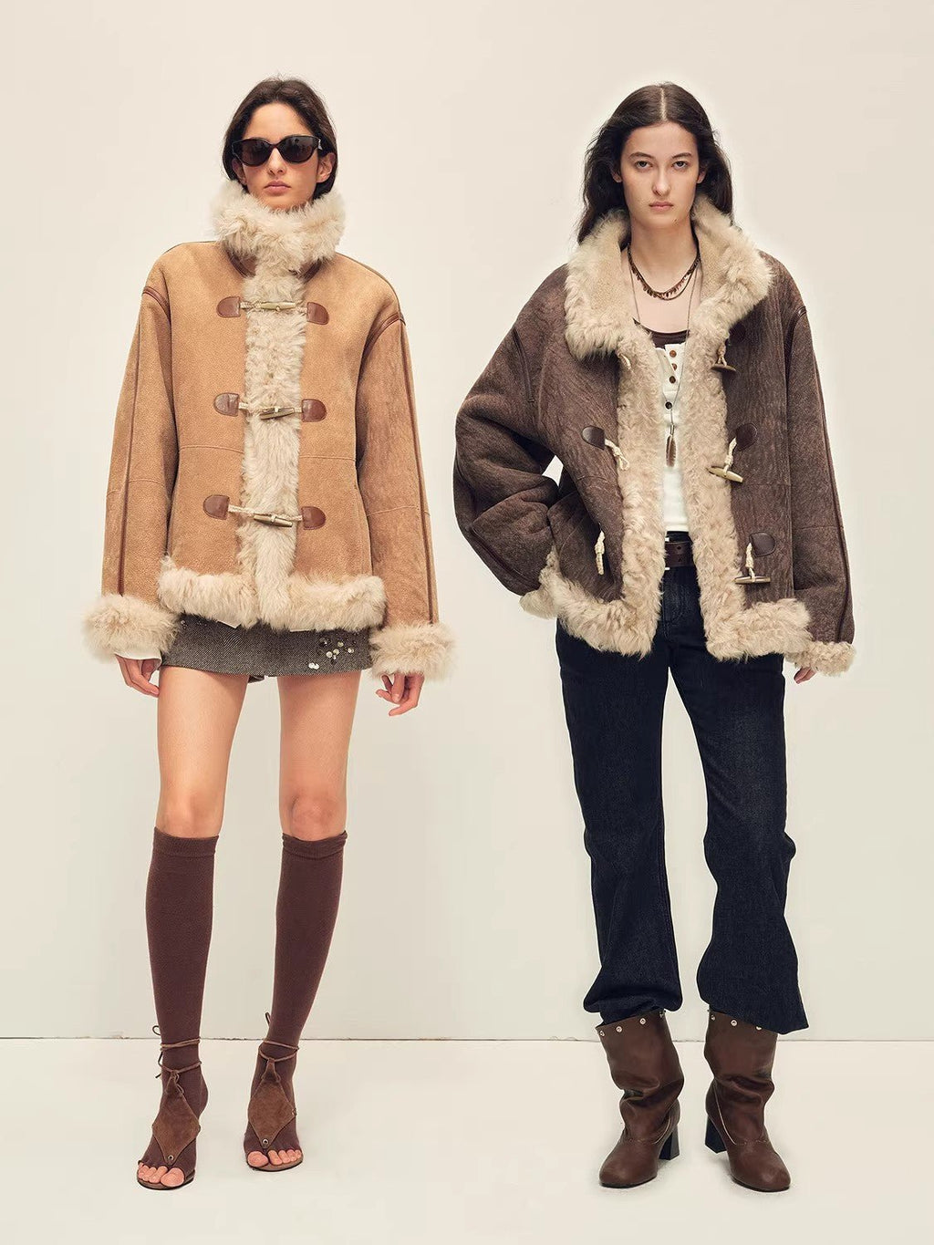 Firelady Fur Women's Shearling Coat