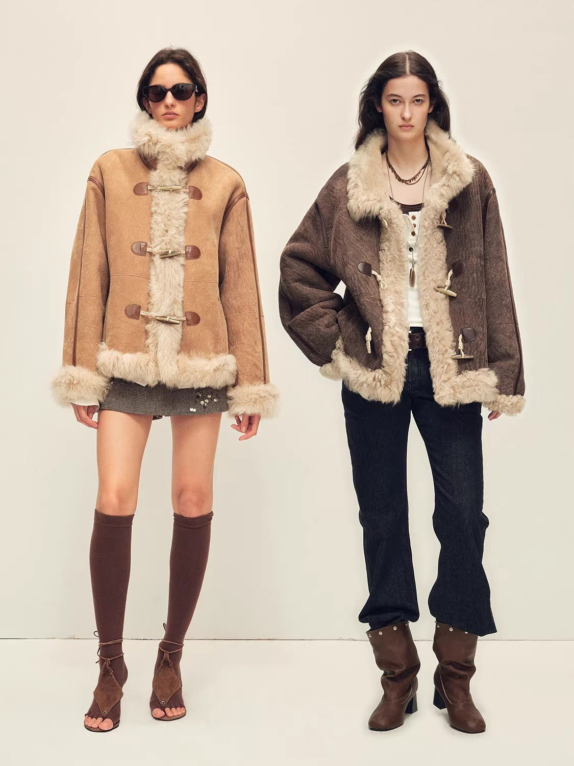 Firelady Fur Women's Shearling Coat