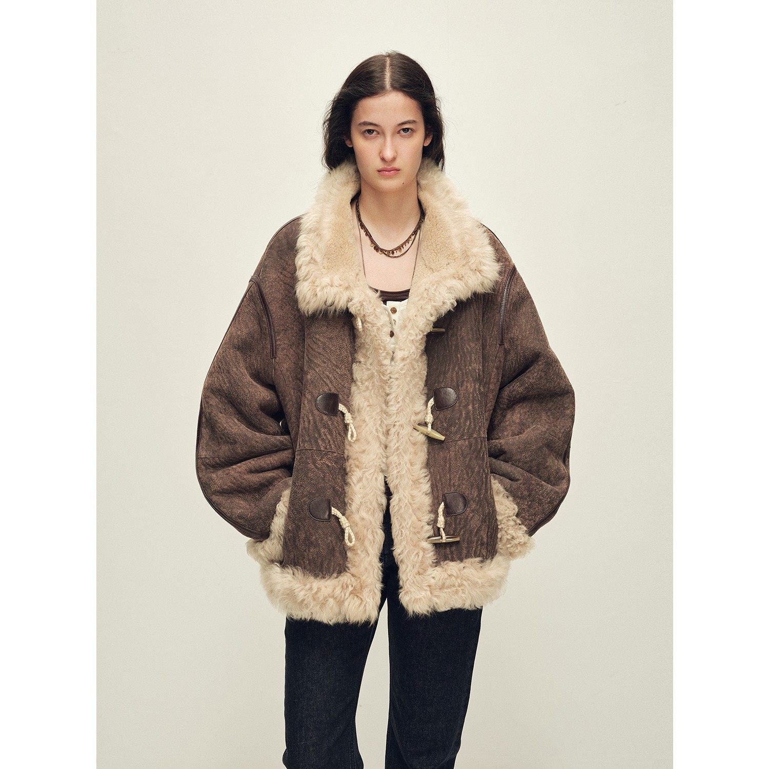 Firelady Fur Women's Shearling Coat