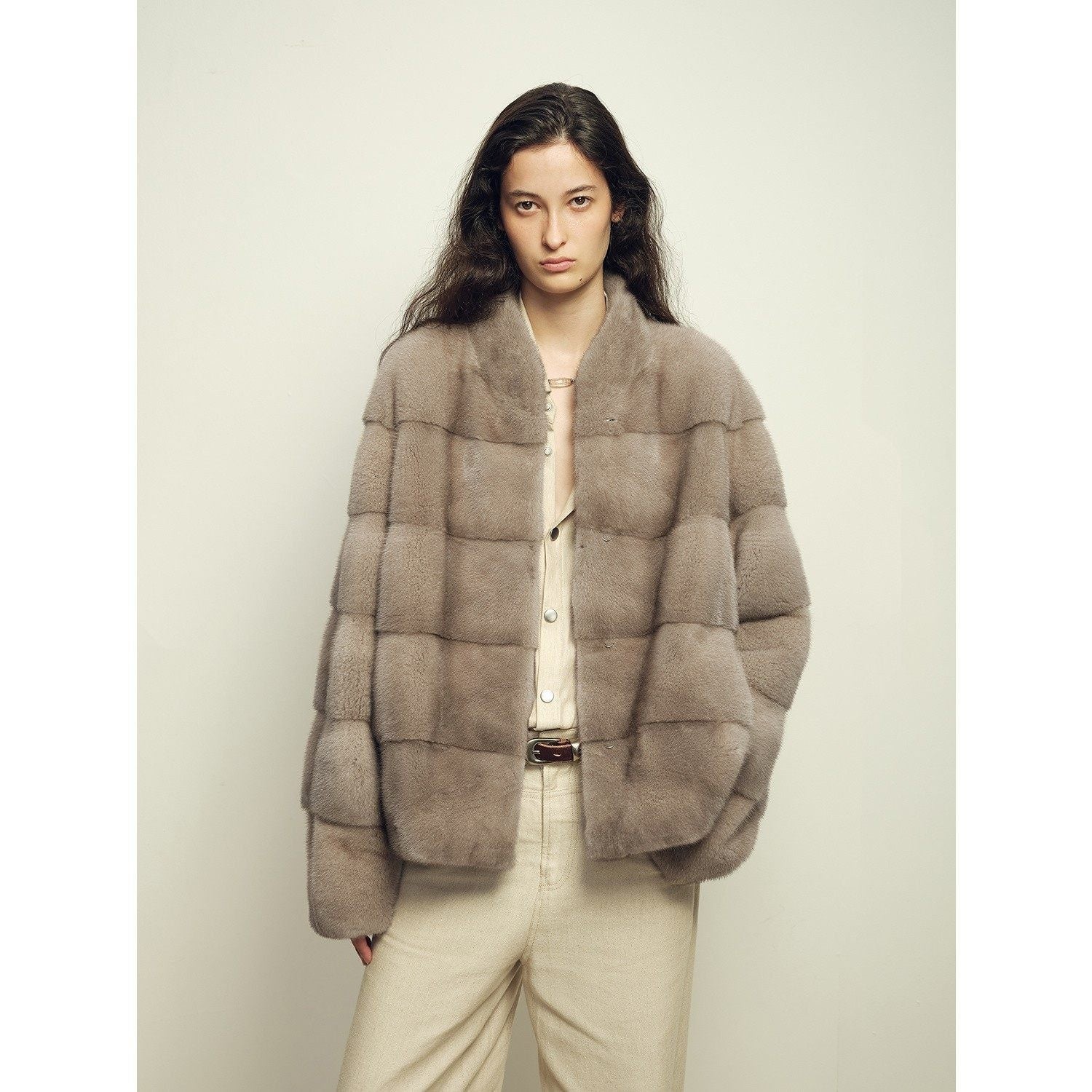 Fireladyfur Women's Purple Label Mink Coat
