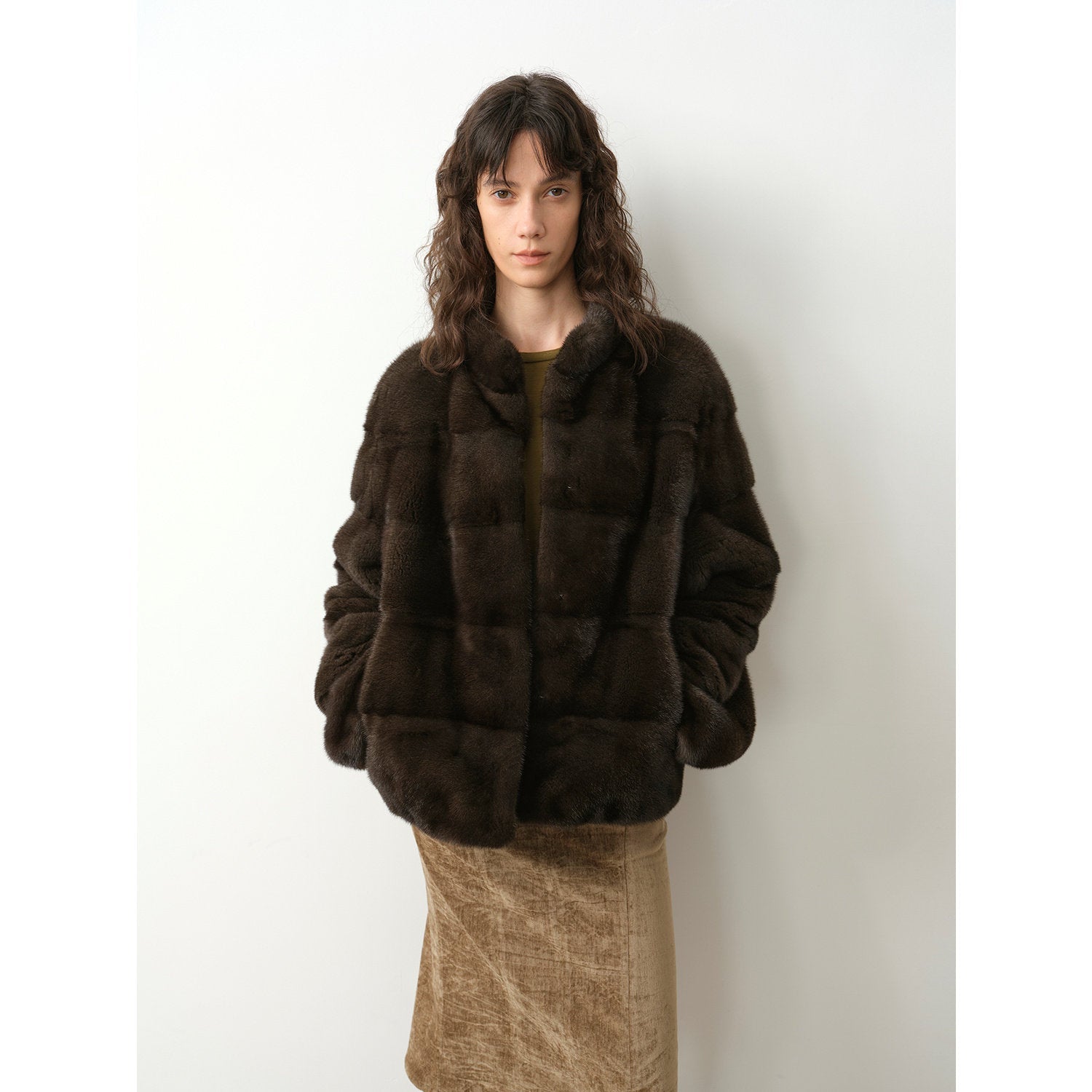Fireladyfur Women's Purple Label Mink Coat