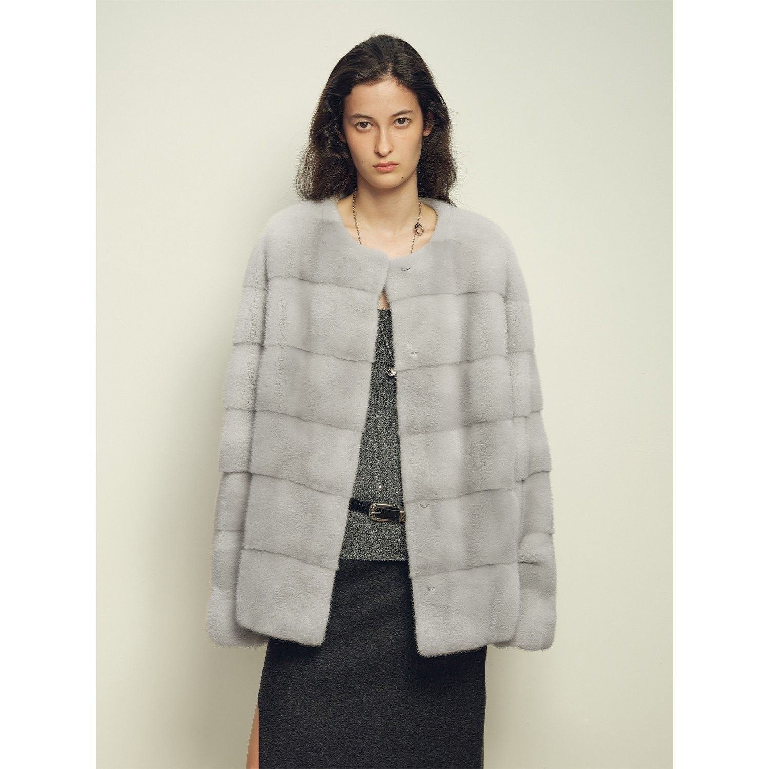 Fireladyfur Women's Purple Label Mink Coat