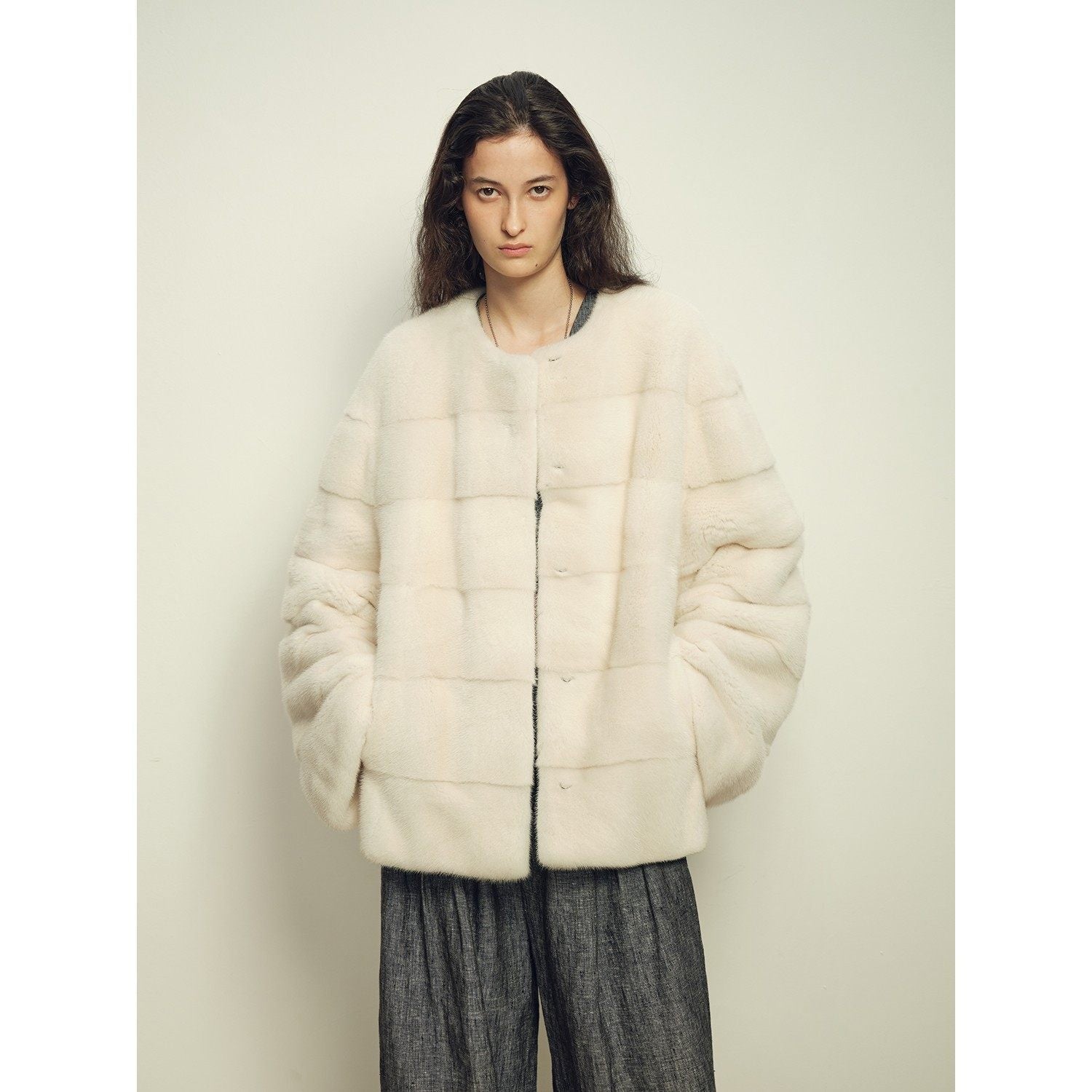 Fireladyfur Women's Purple Label Mink Coat
