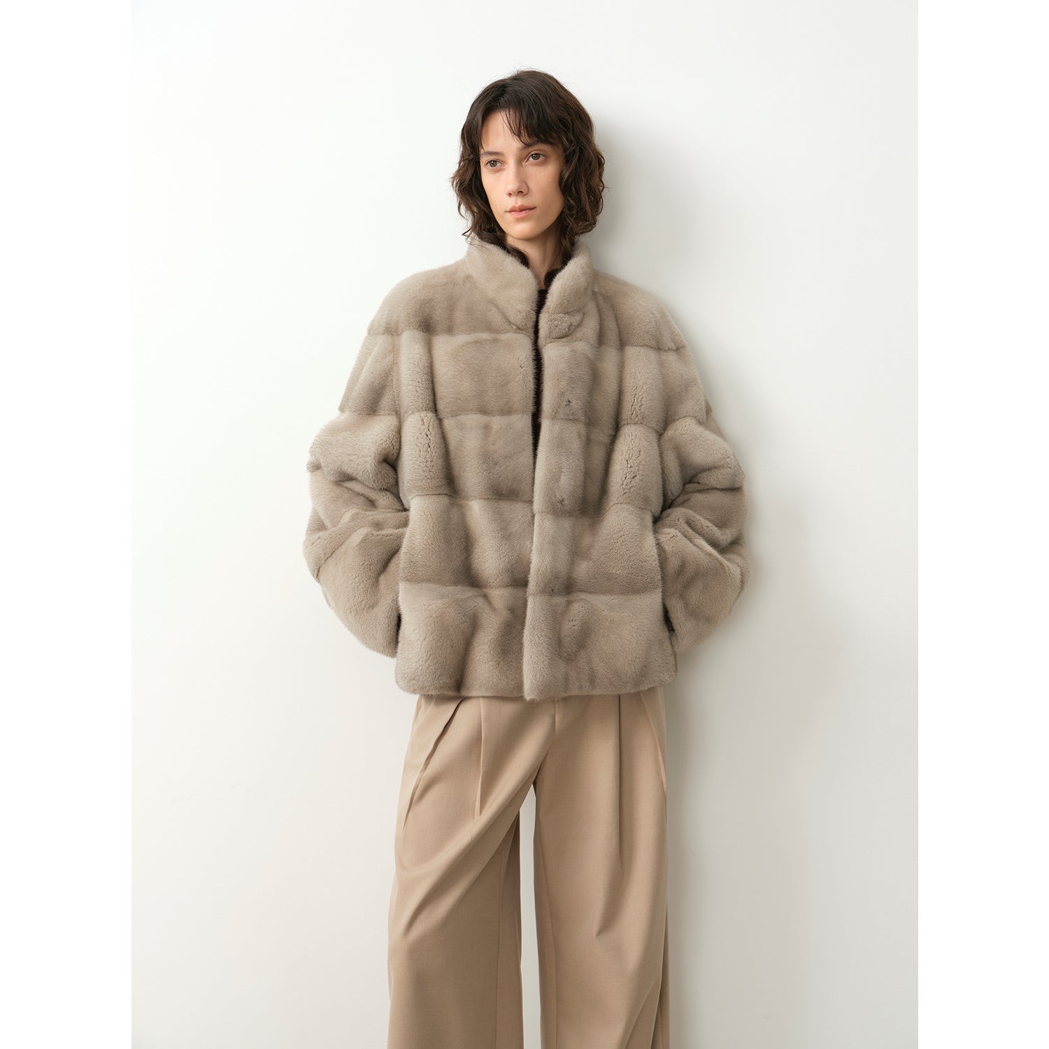 Fireladyfur Women's Purple Label Mink Coat