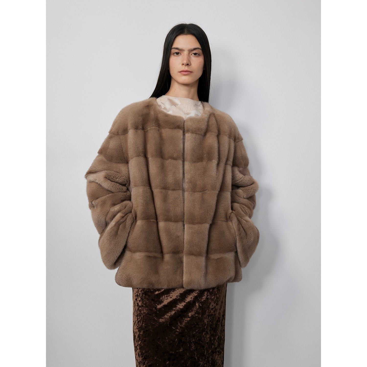 Fireladyfur Women's Purple Label Mink Coat