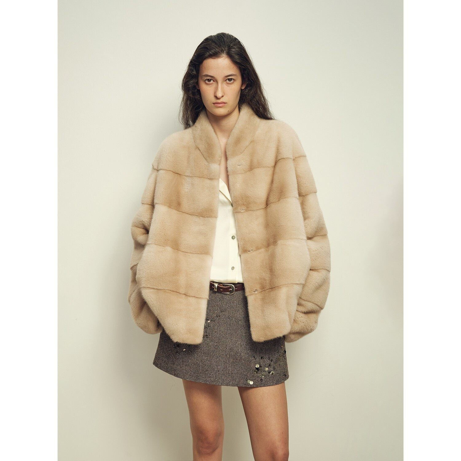 Fireladyfur Women's Purple Label Mink Coat