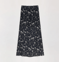 Gallery Dusse Vintage Print Straight Draped Skirt
