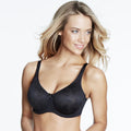 Lace Everyday Full Figure Bra Dominique Lila Black-0
