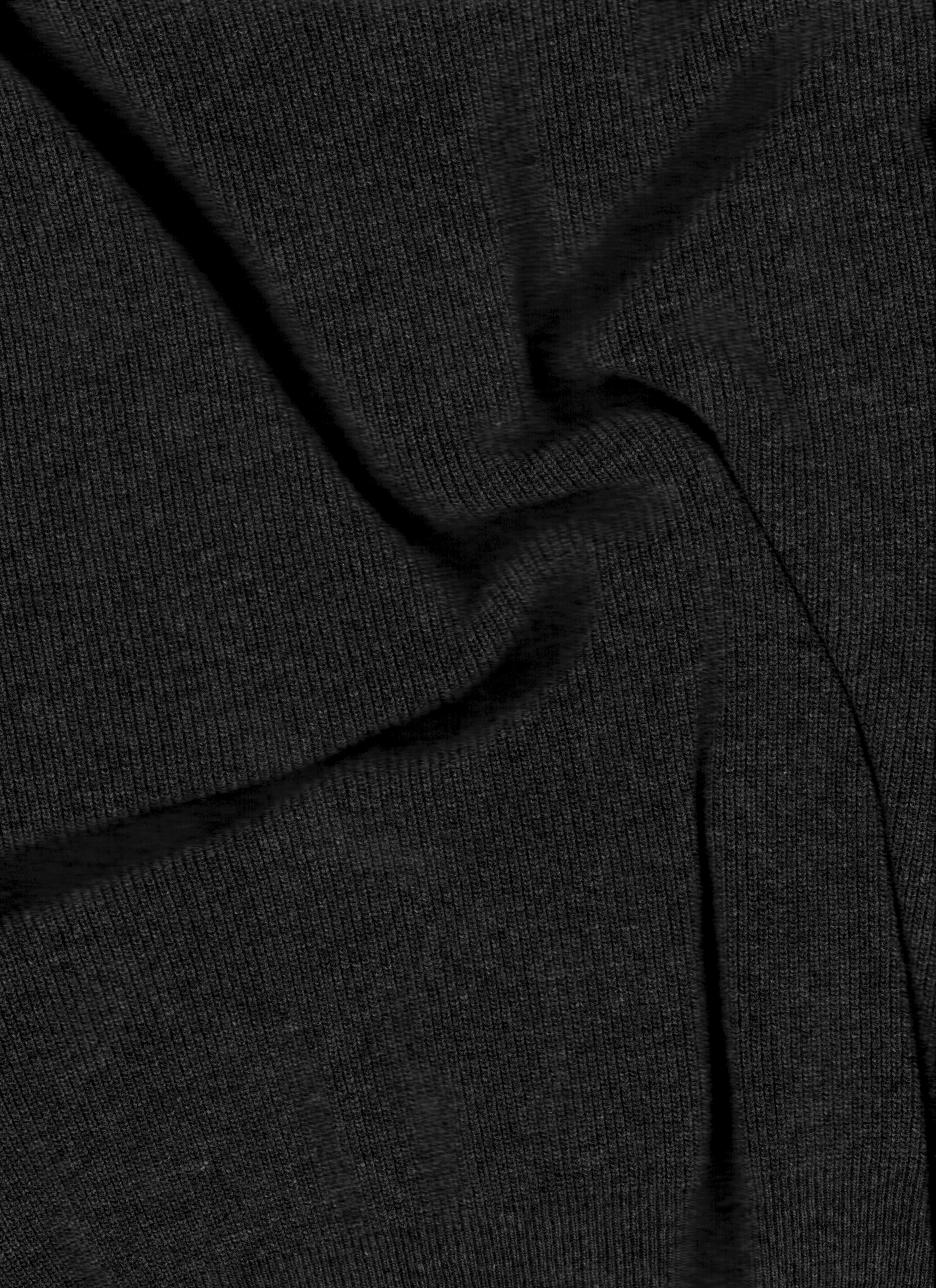 Cashmere-Mix Plissé Knit Skirt