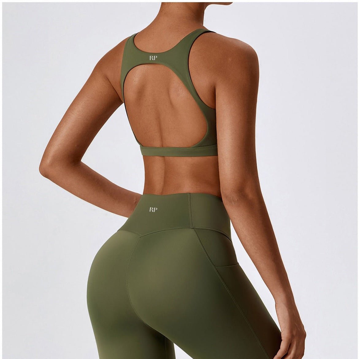 Marni Open Back Top, lightweight women's workout top by The Friday Feeling