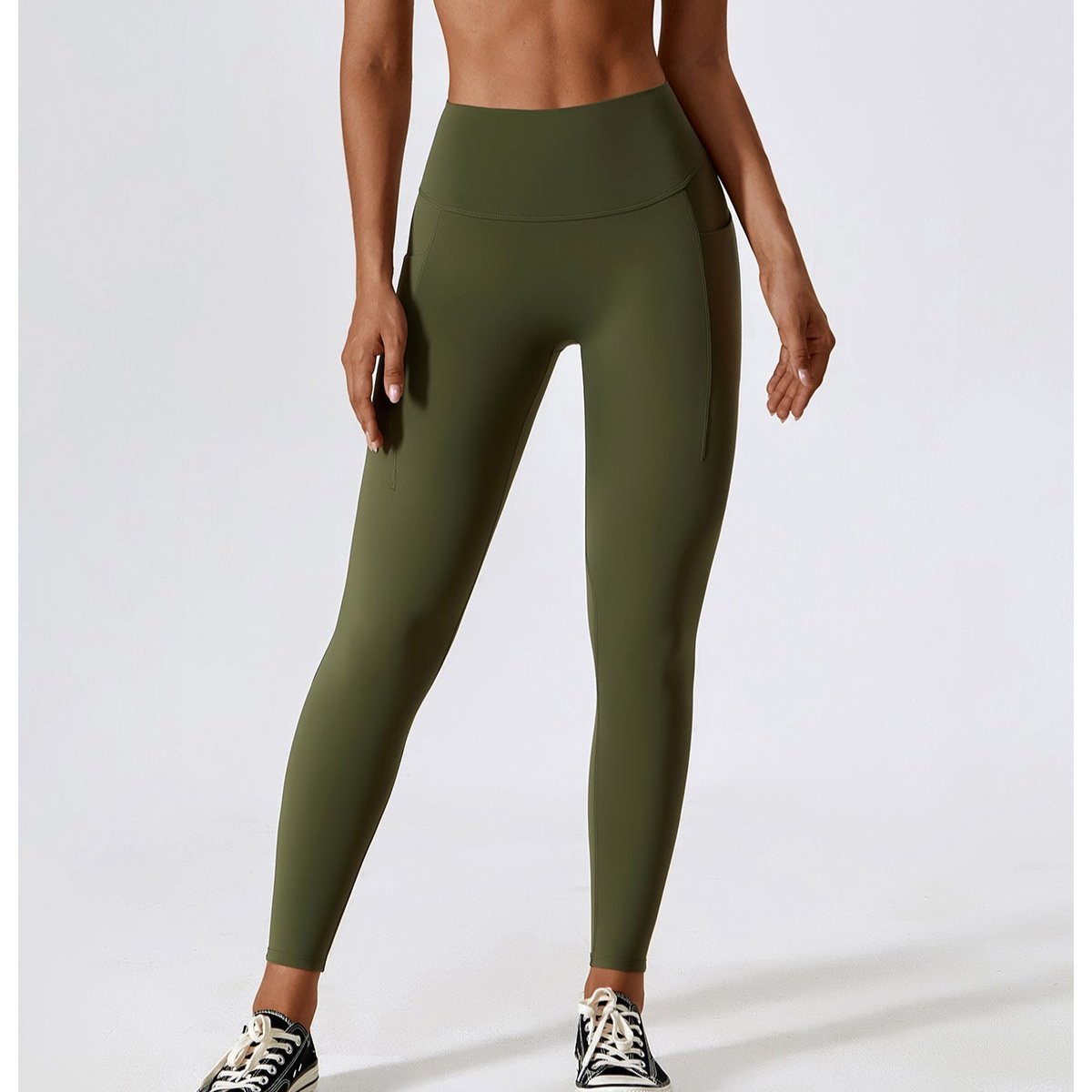 Marni Pocket Leggings, everyday high-waisted leggings with pockets by The Friday Feeling