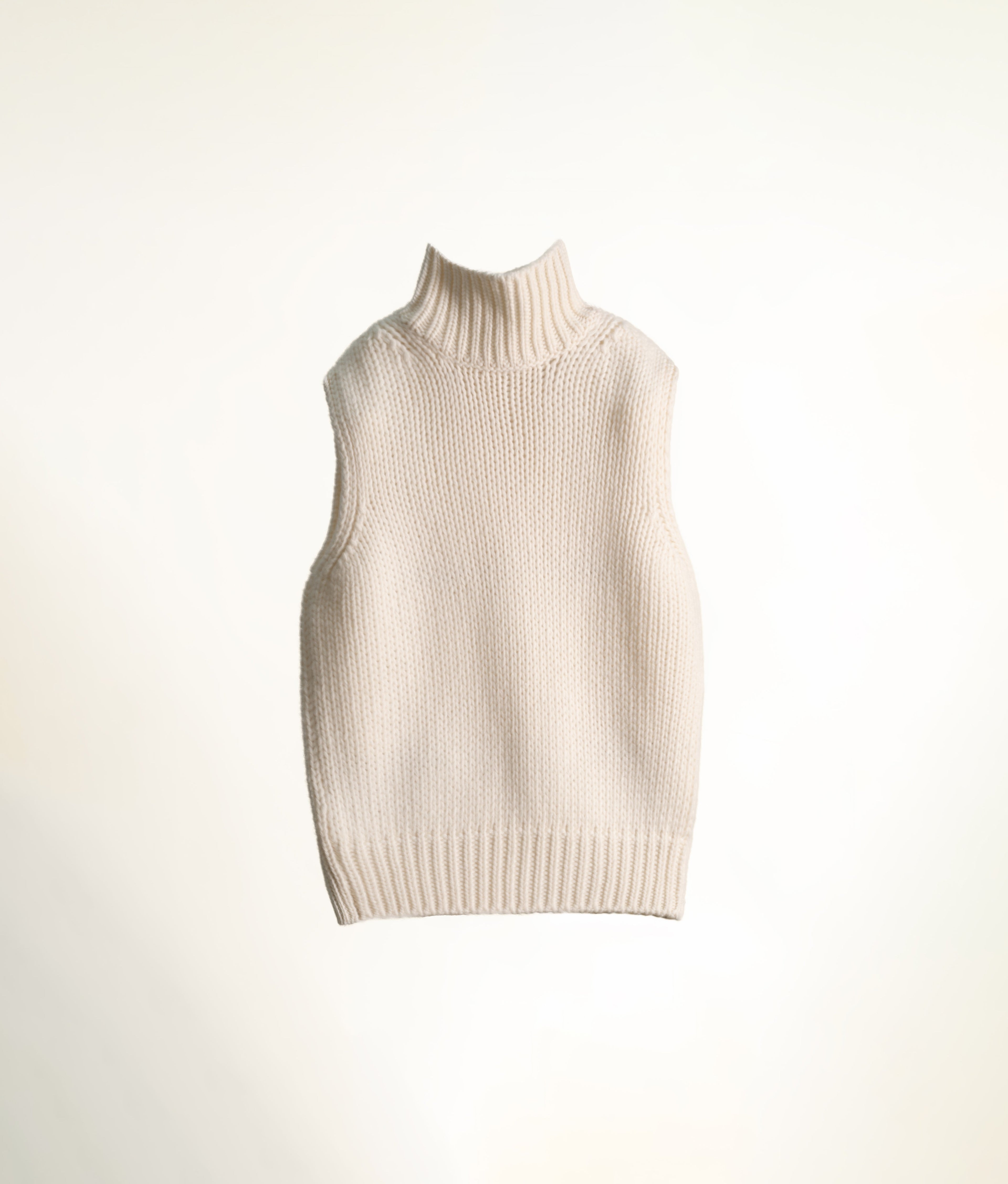 Cashmere-Mix Sleeveless Knit Top