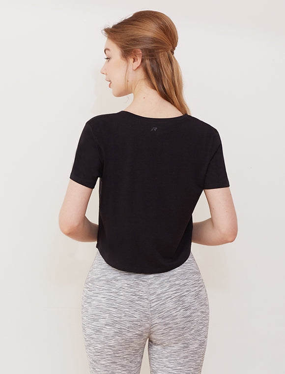 Knot Your Race V Neck Short Sleeve