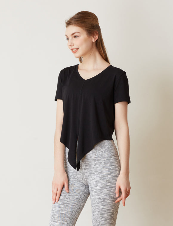 Knot Your Race V Neck Short Sleeve