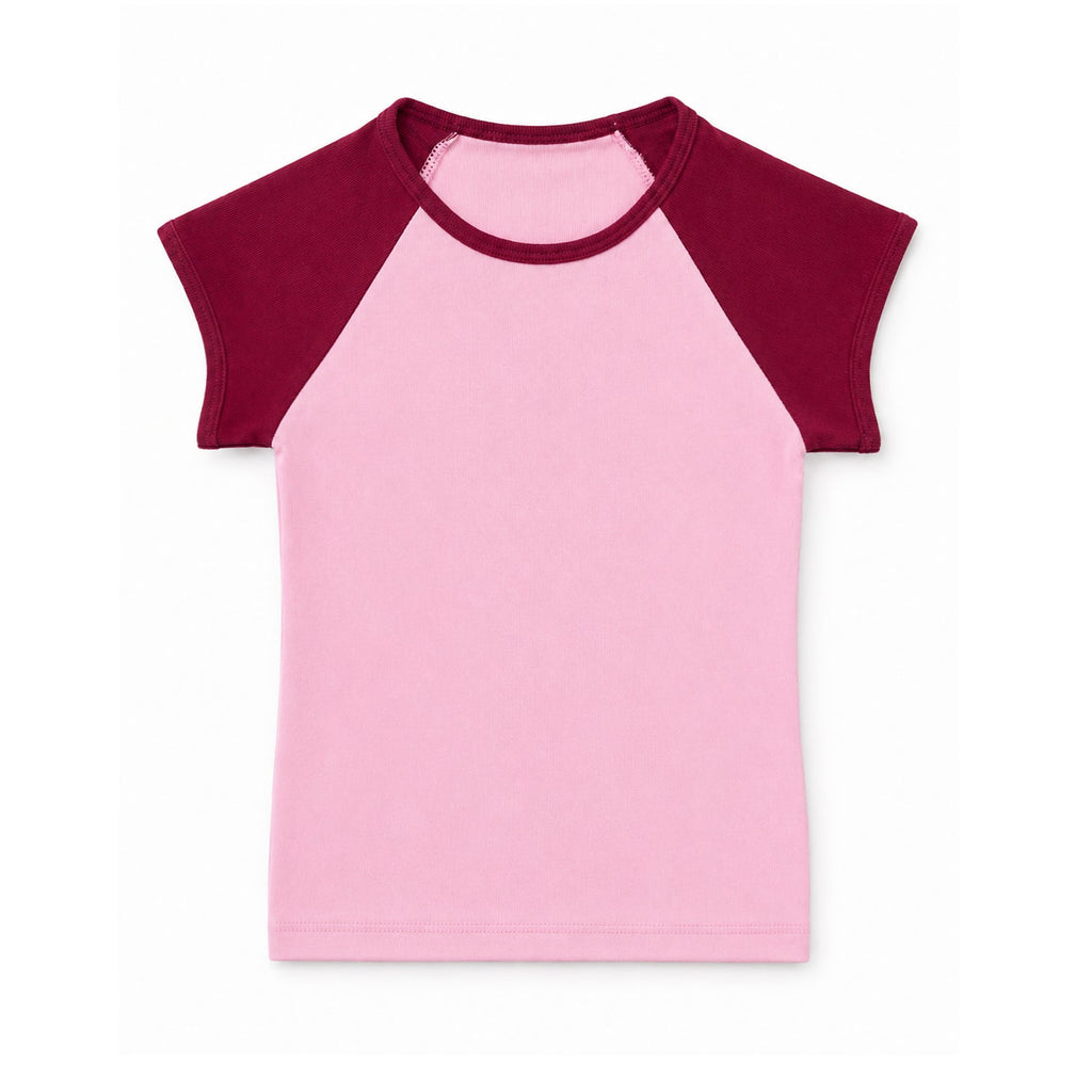 3001GD Limited Women's Garment Dyed Raglan Baby Tee