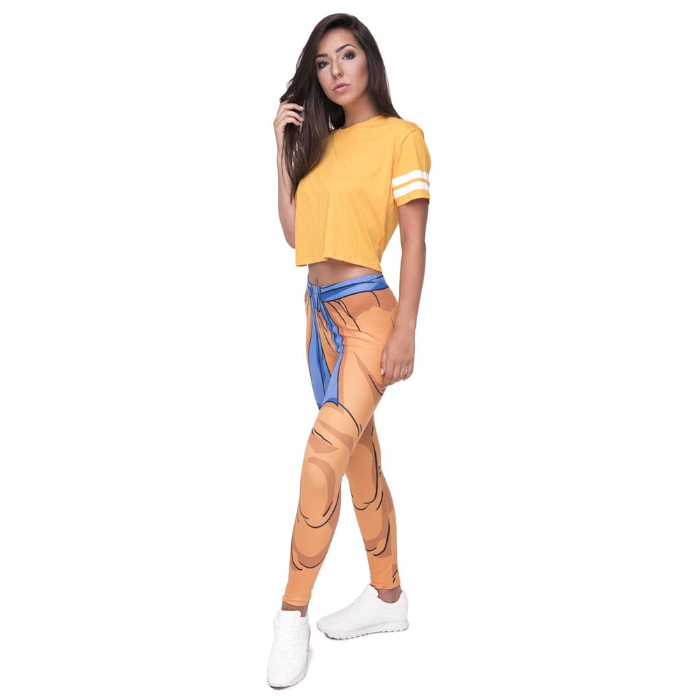 Women Legging Anime Printing Leggings Fashion Cozy High Waist Woman Pants-1