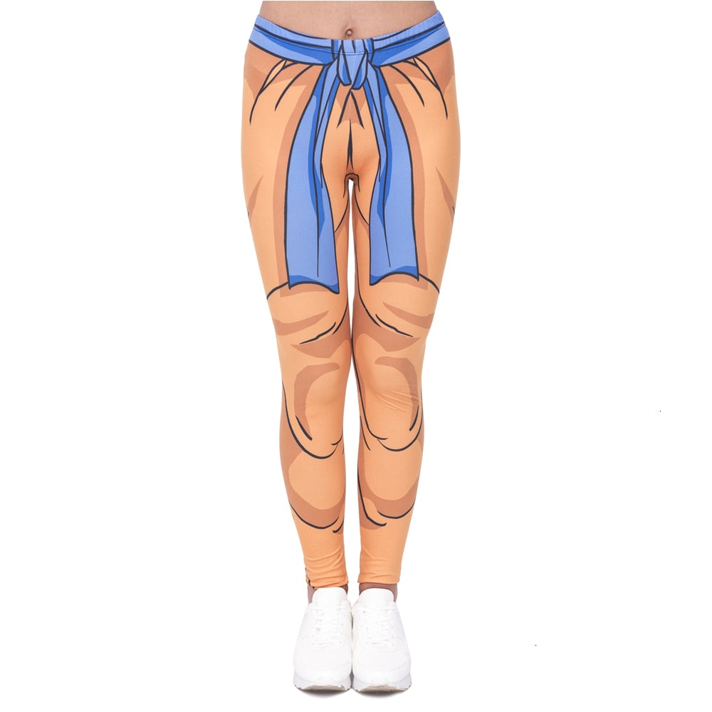Women Legging Anime Printing Leggings Fashion Cozy High Waist Woman Pants-2