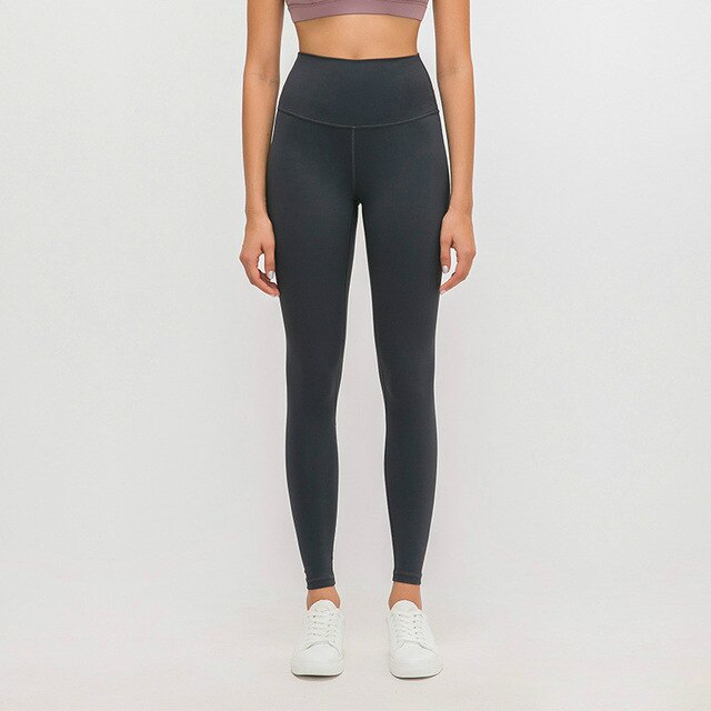 Classical 2.0Versions Soft Naked-Feel Athletic Fitness Leggings Women Stretchy High Waist Gym Sport Tights Yoga Pants lulu