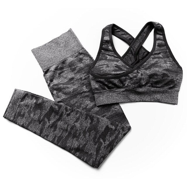 Seamless 3-Piece Yoga Set