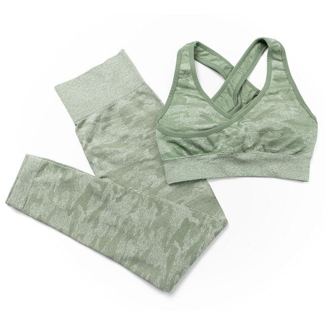 Seamless 3-Piece Yoga Set