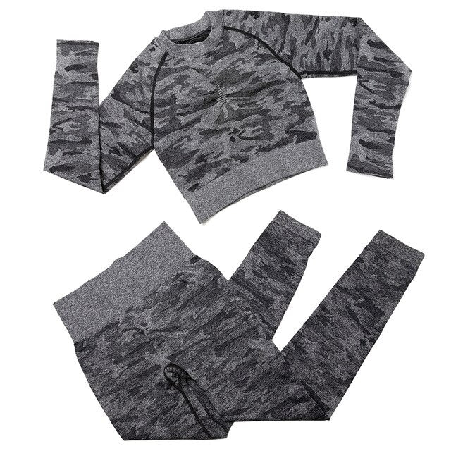 Seamless 3-Piece Yoga Set