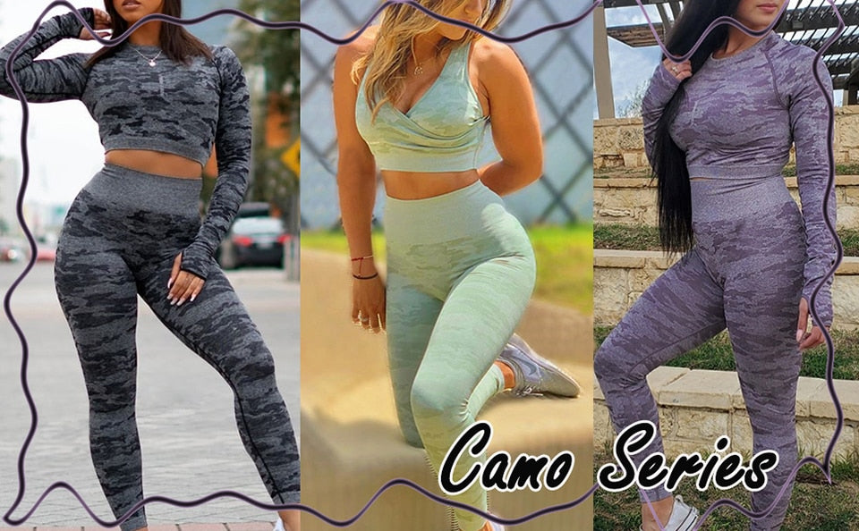 Seamless 3-Piece Yoga Set