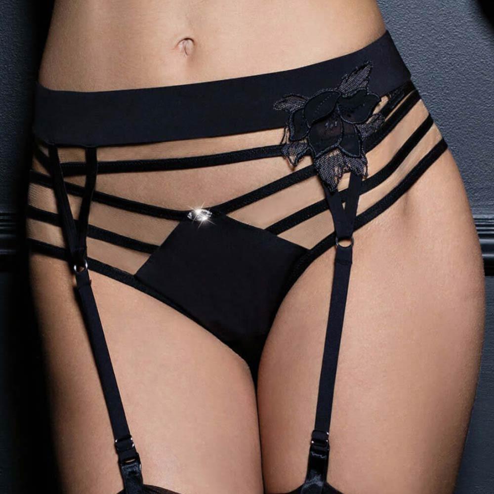 Divine Crotchless Thong Panty