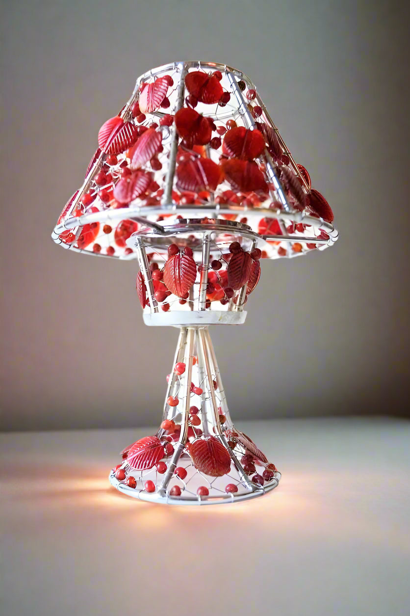 Bloom Glow Artisan Tea Light Holder (6")  - Handcrafted Timeless Charm-1