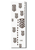 Polar Peace Crag 6mm White Yoga Mat For Hot & Home Practice