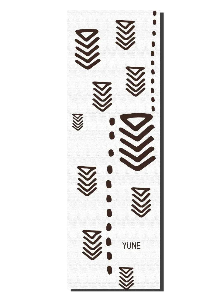 Polar Peace Crag 6mm White Yoga Mat For Hot & Home Practice
