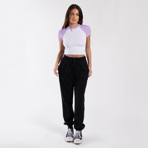 4001R - Women's Raglan Baby Tee