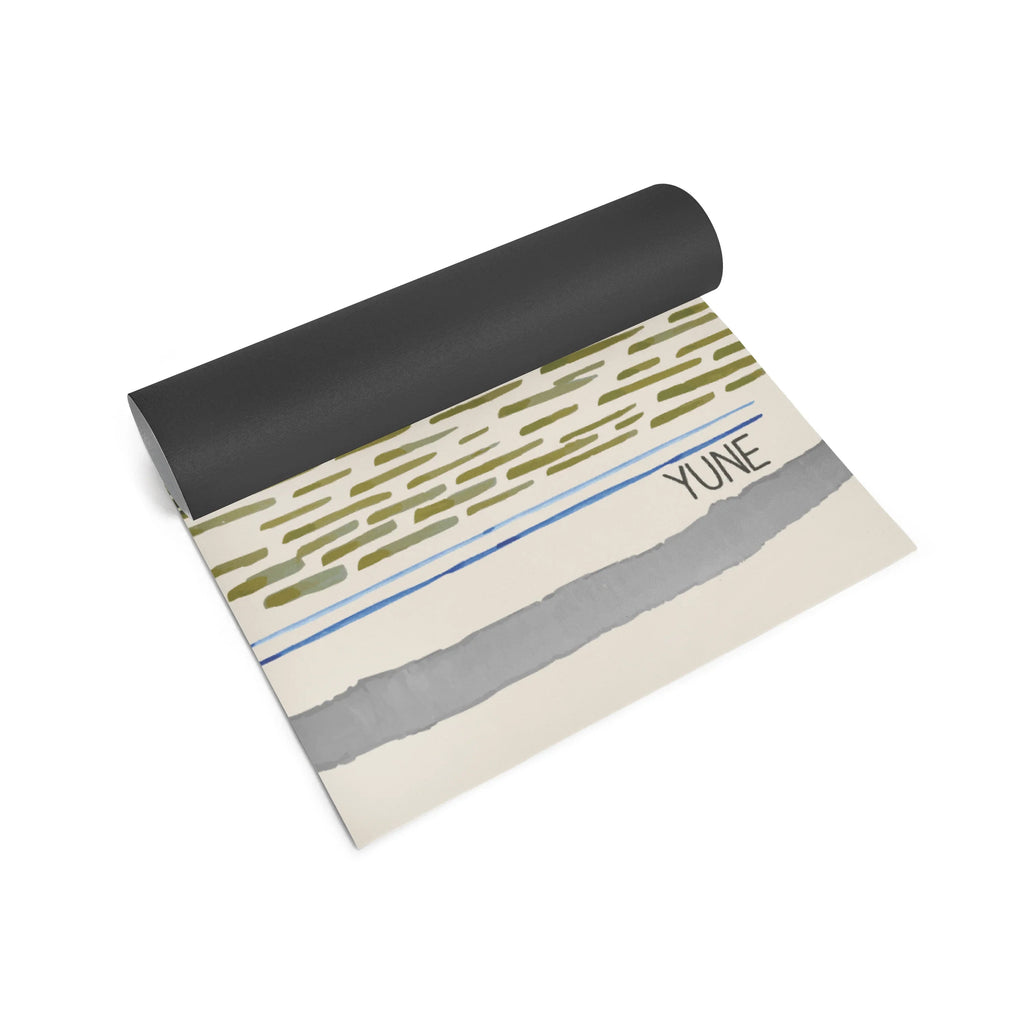 Yoga Mat | 6mm Thick | Beige| Non-slip | Eco Friendly | Reed